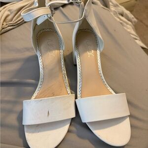 Elegant White Women's Sandals